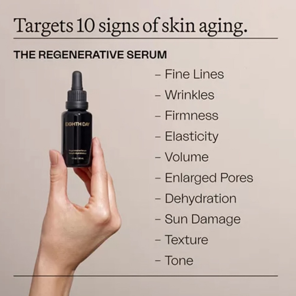 Eighth Day Regenerative Serum brand new 1 oz - Picture 3 of 7